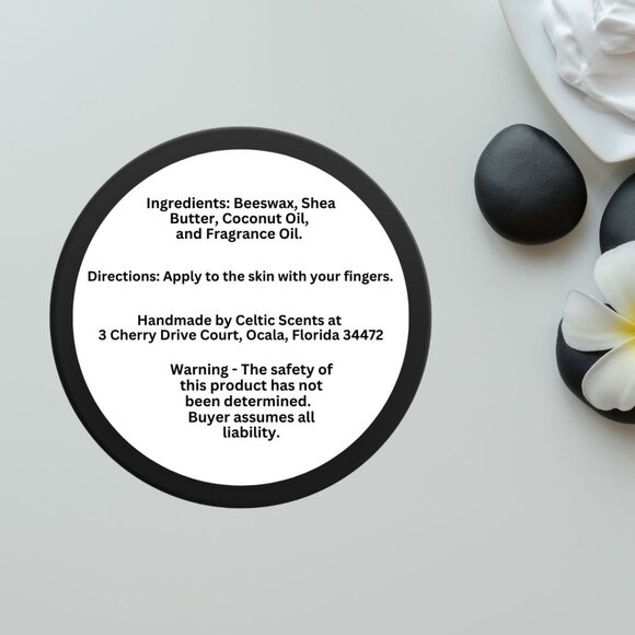 Foot Balm 2 oz Handmade, Moisturize and Sooth Feet, Tin Container (64 Scents) - Picture 4 of 4